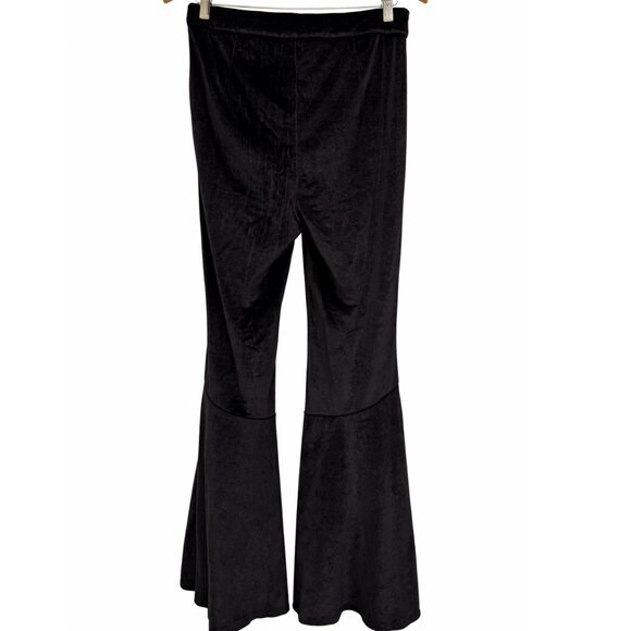 Torn By Ronny Kobo Boho Velvet Flare Pants - Picture 3 of 10